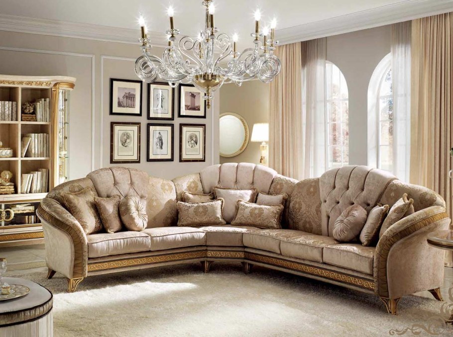 Классический угловой диван