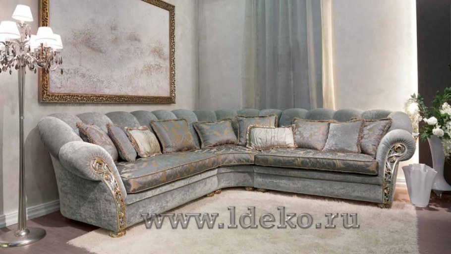 Классический угловой диван