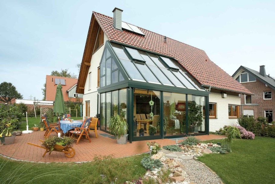 Зимний сад в коттедже