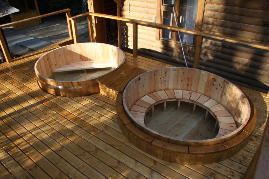 Уличная купель Гуд Вуд