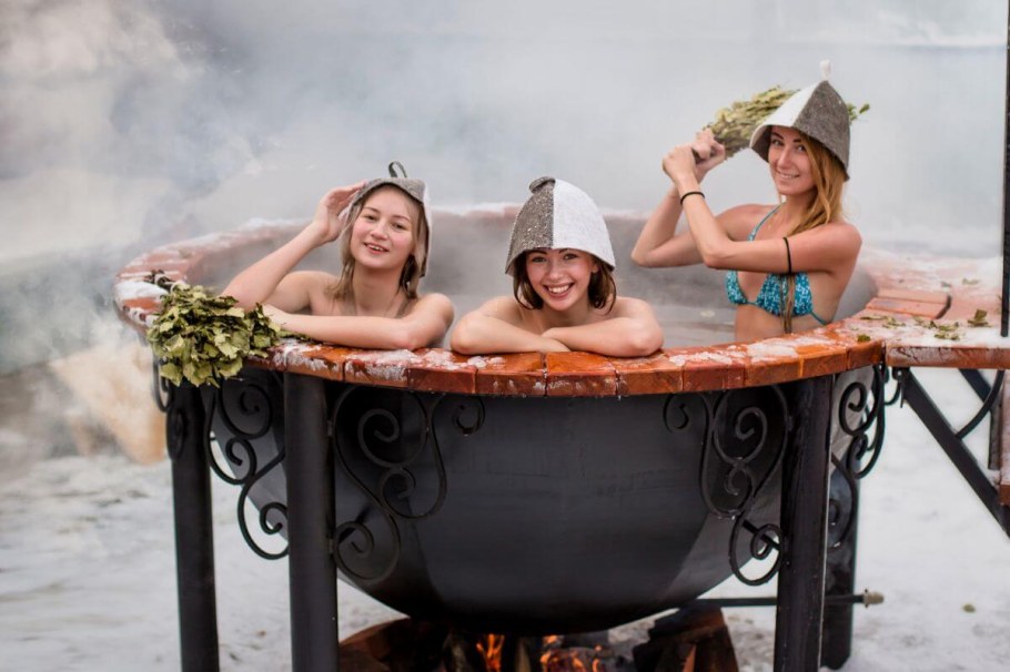 Чугунный Чан для купания