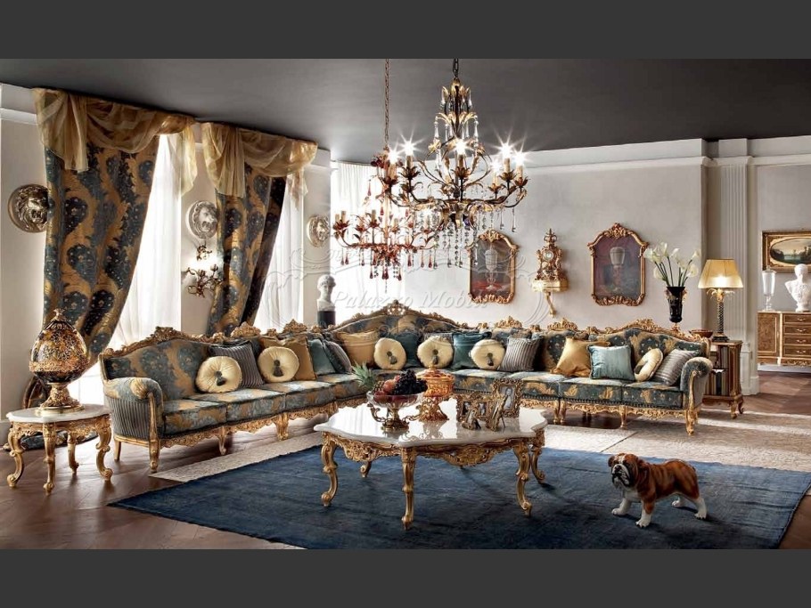 Гостиная Rococo, фабрика Modenese Gastone