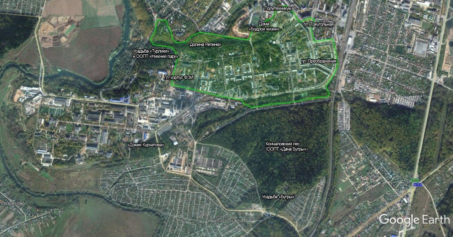 Обнинск Кончаловские горы дача Бугры