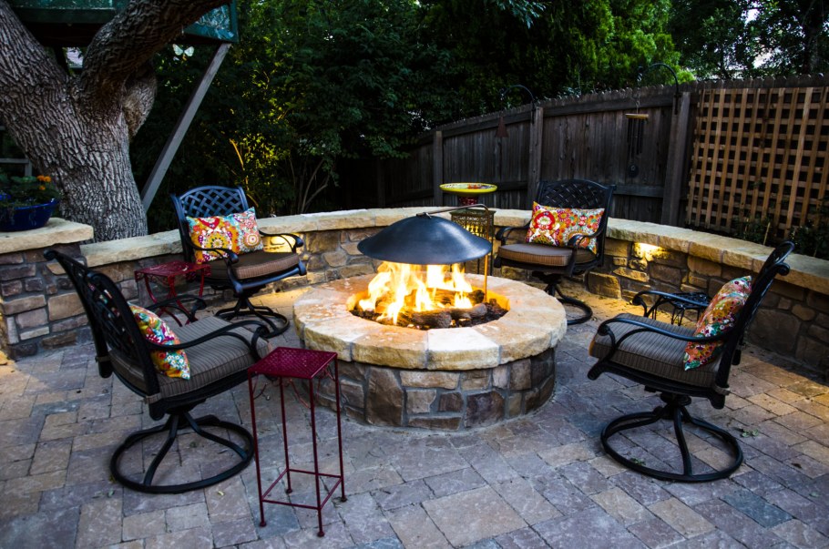 Мангальная зона на даче