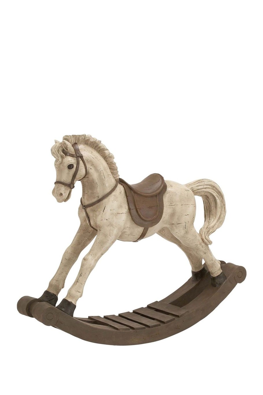 Деревянная лошадка качалка