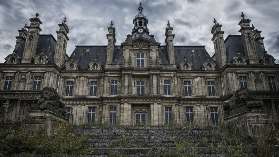 Заброшенный замок Кинель во Франции