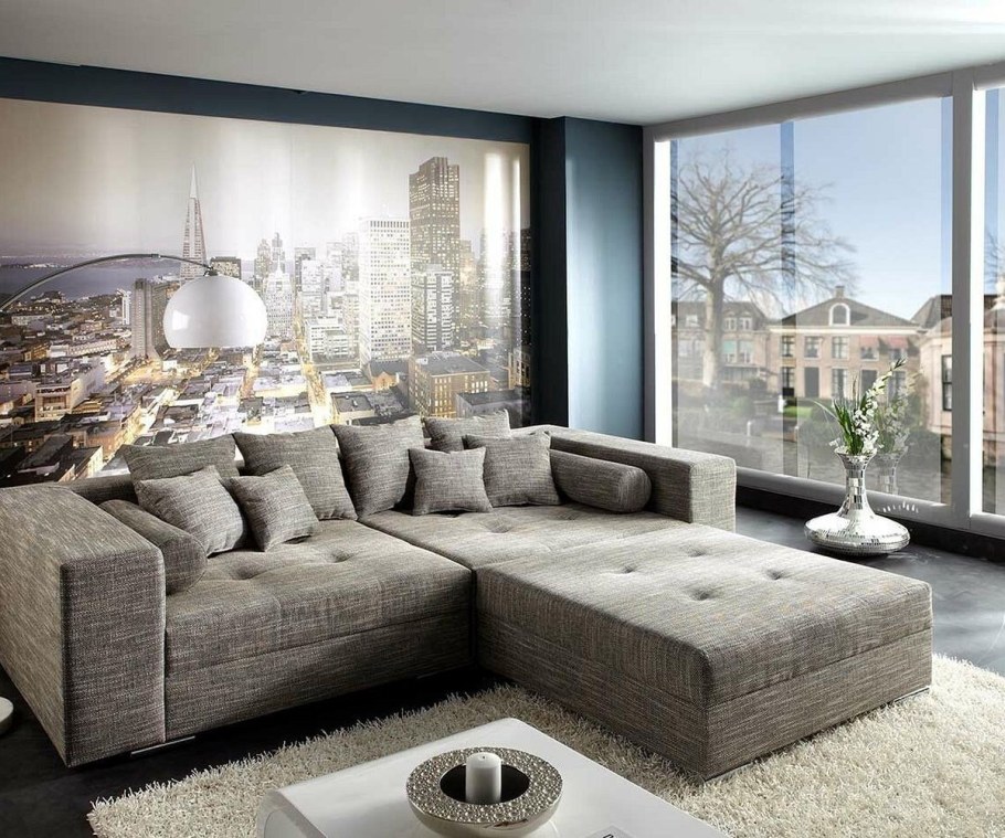 Стильные модные угловые диваны