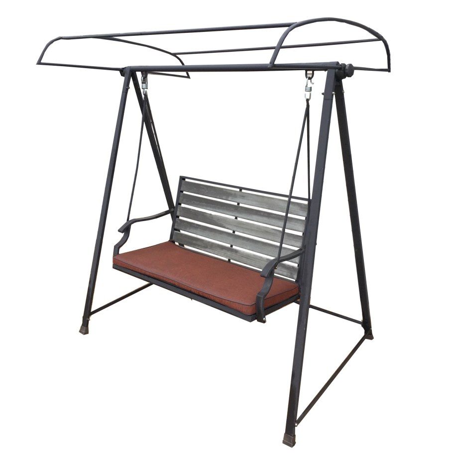 Качели садовые металлические