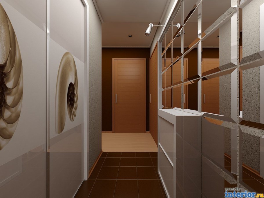 Прихожая в хрущевках длинная