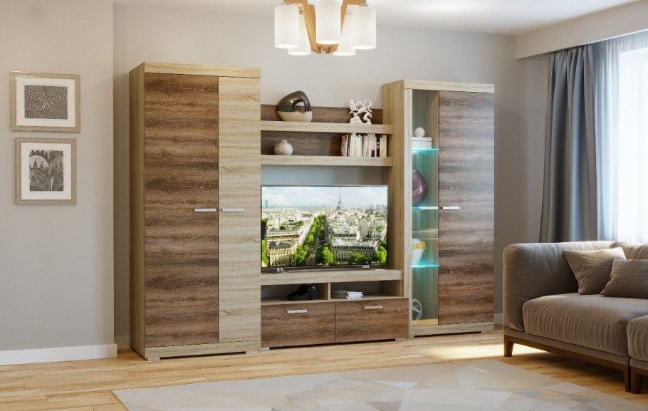 Стенка Рошель Сурская мебель