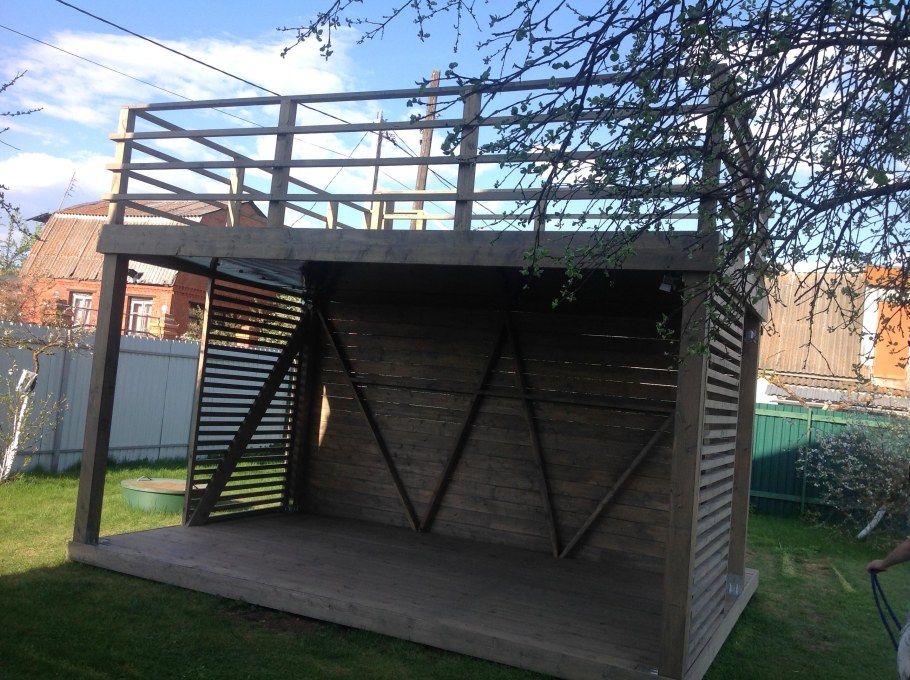 Двухэтажная беседка Duplex 30