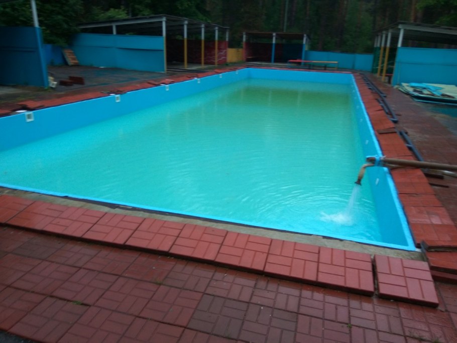 Открытый бассейн Альбатрос Омск