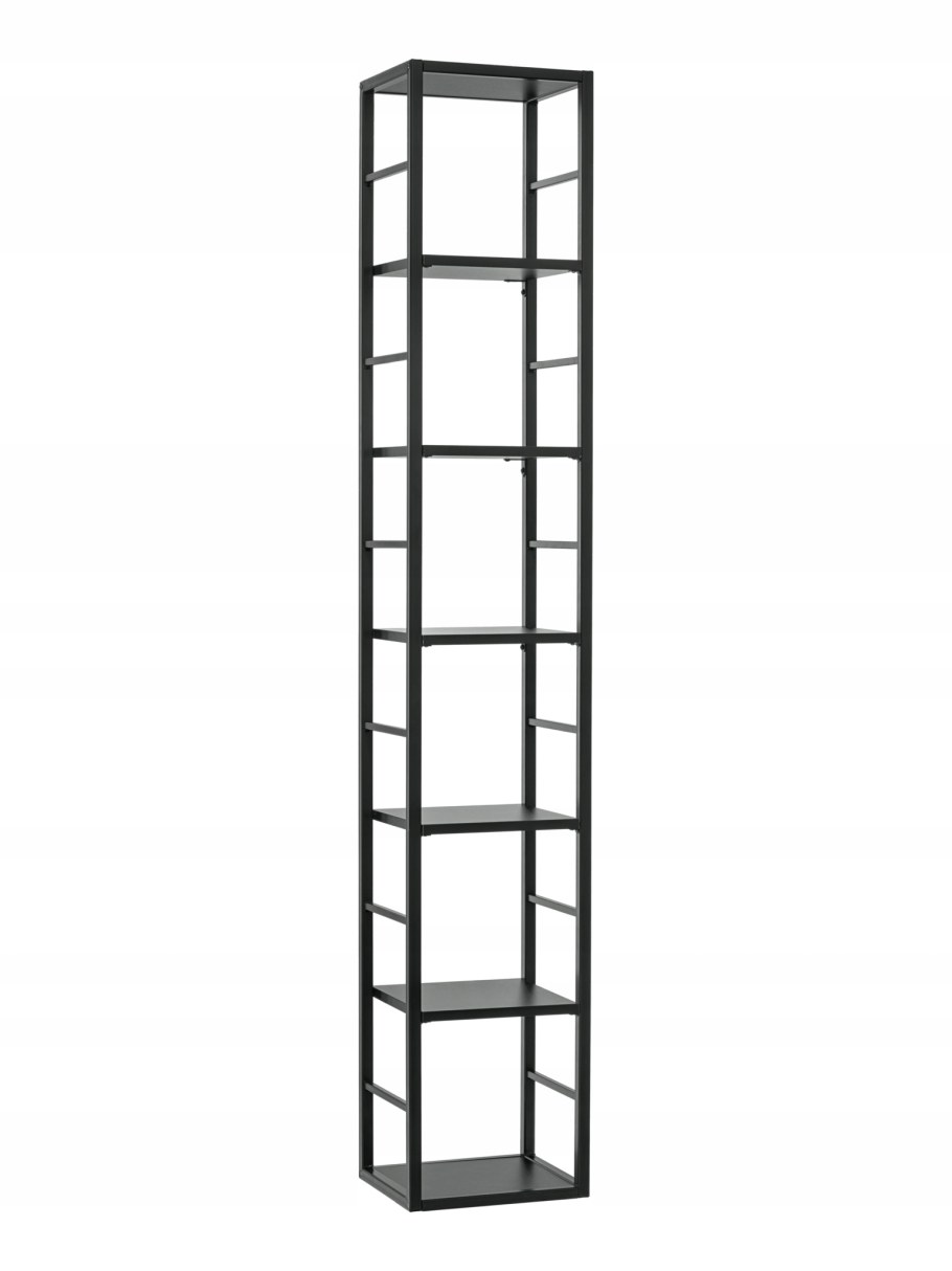 Стеллаж черный метал 200см ввсота