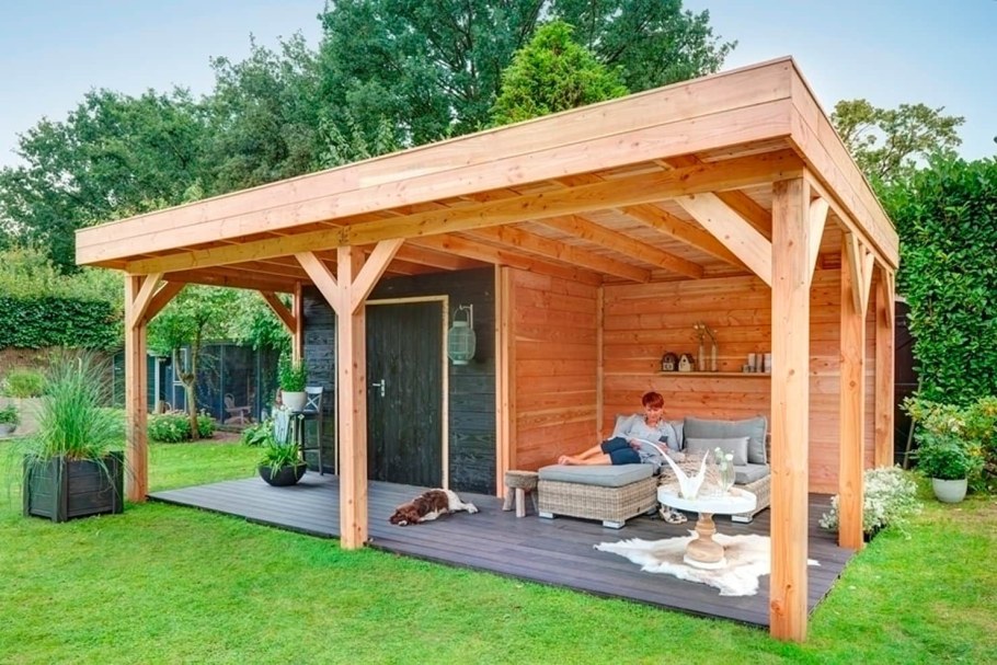 Красивый сарай