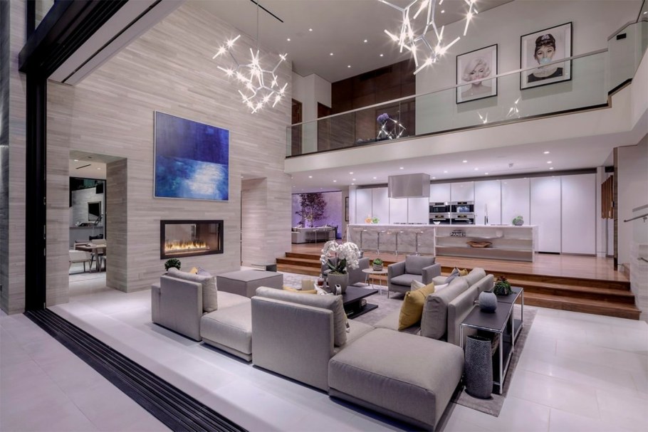 Интерьеры домов в современном стиле