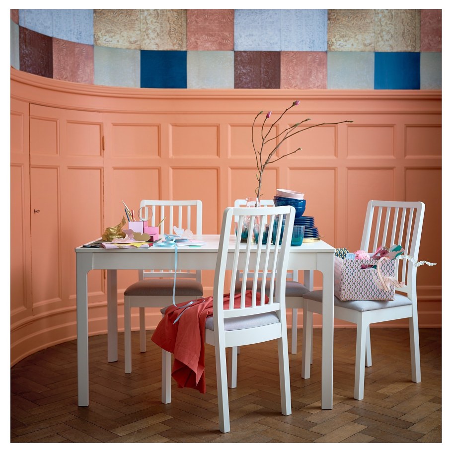 ТИНГБИ / Лейф-Арне стол и 6 стульев