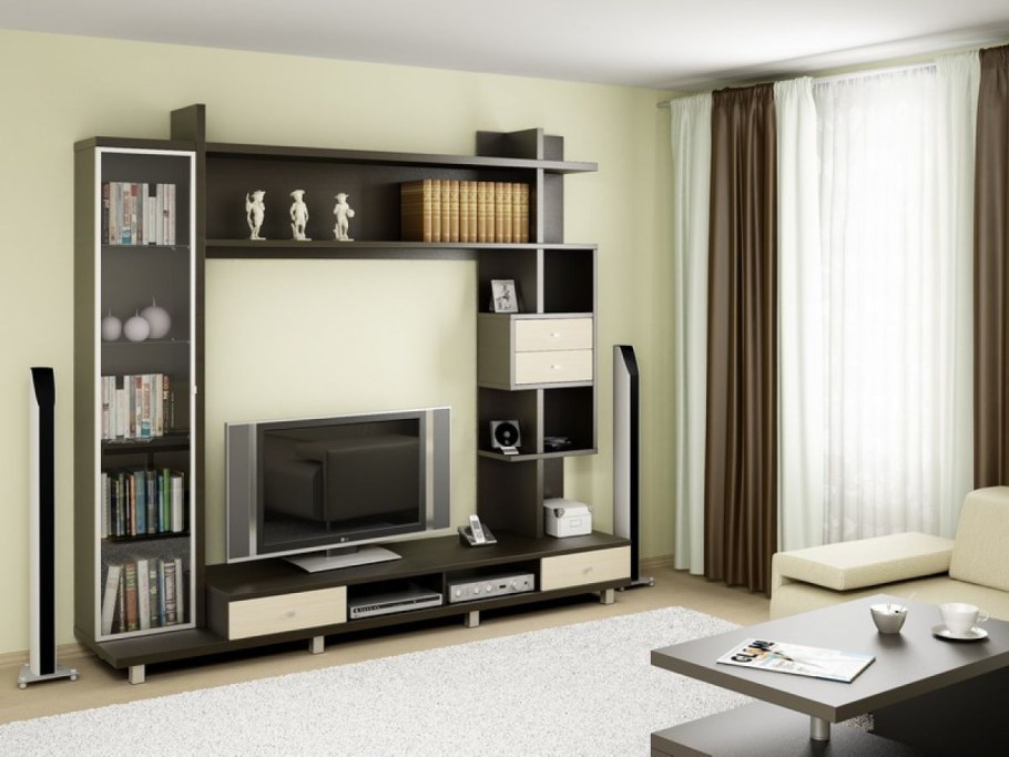 Стенка-горка для гостиной