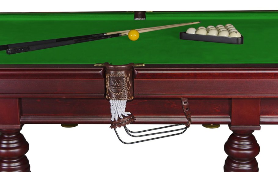 Стол бильярдный 12ф махагон