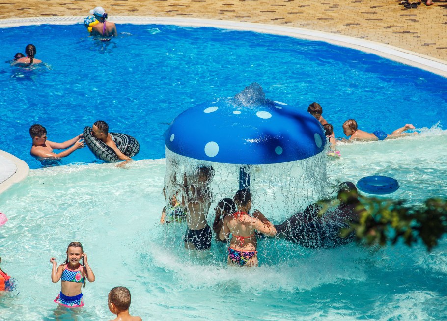 Бассейн в санатории Жемчужина моря