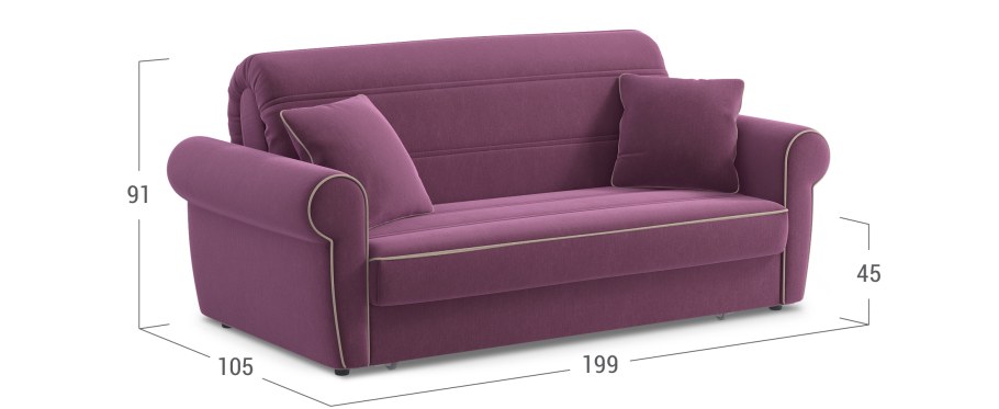 Диван Гамбург 123 моон