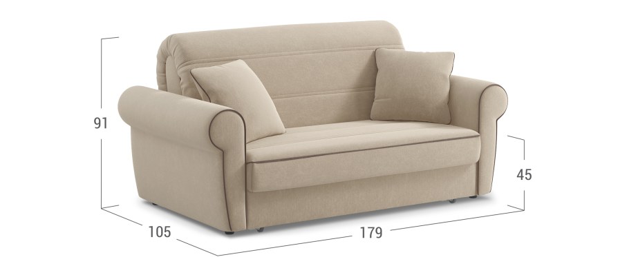 Диван Гамбург 123 аккордеон