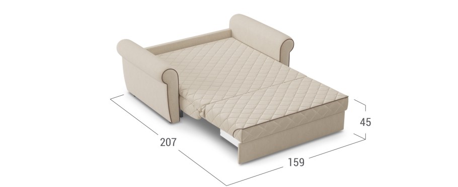 Диван Гамбург 123 аккордеон