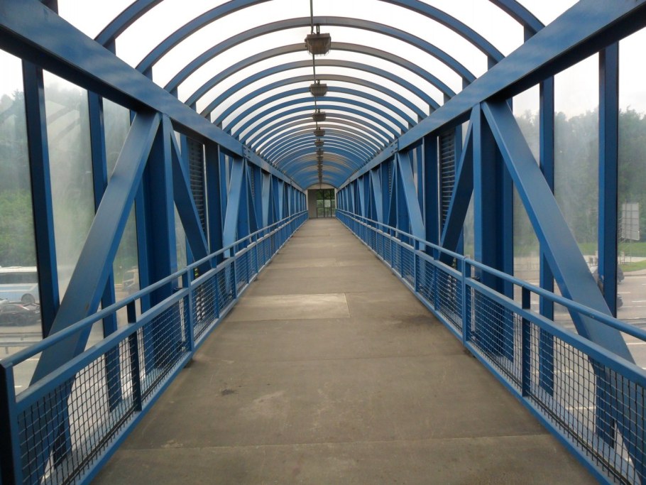 Пешеходный мост Барклая решётка