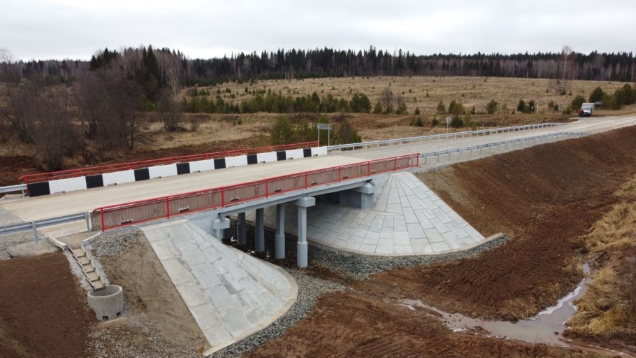 Острожка мост дорога