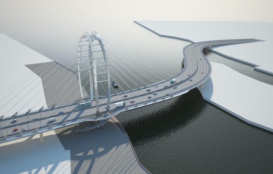 Пролетное строение моста габарит 10