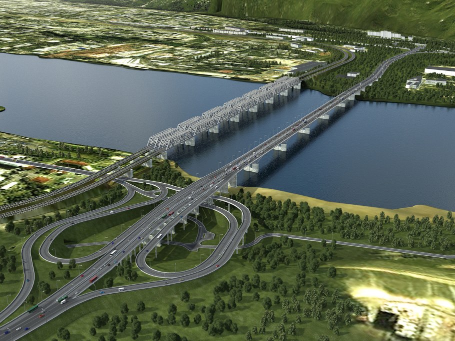 Мост Бетанкура в Санкт-Петербурге