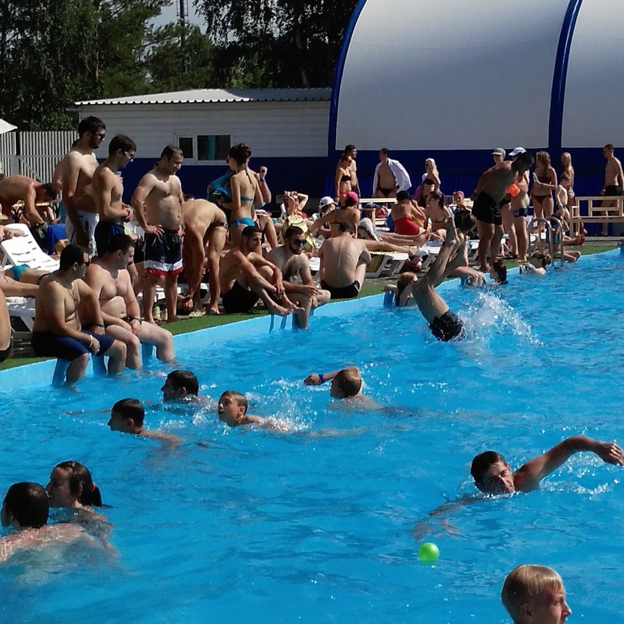 Открытый бассейн Барнаул Арлекино