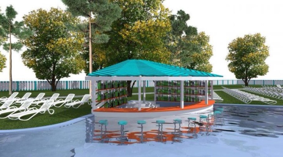 Бассейн в Ерино открытый бассейн