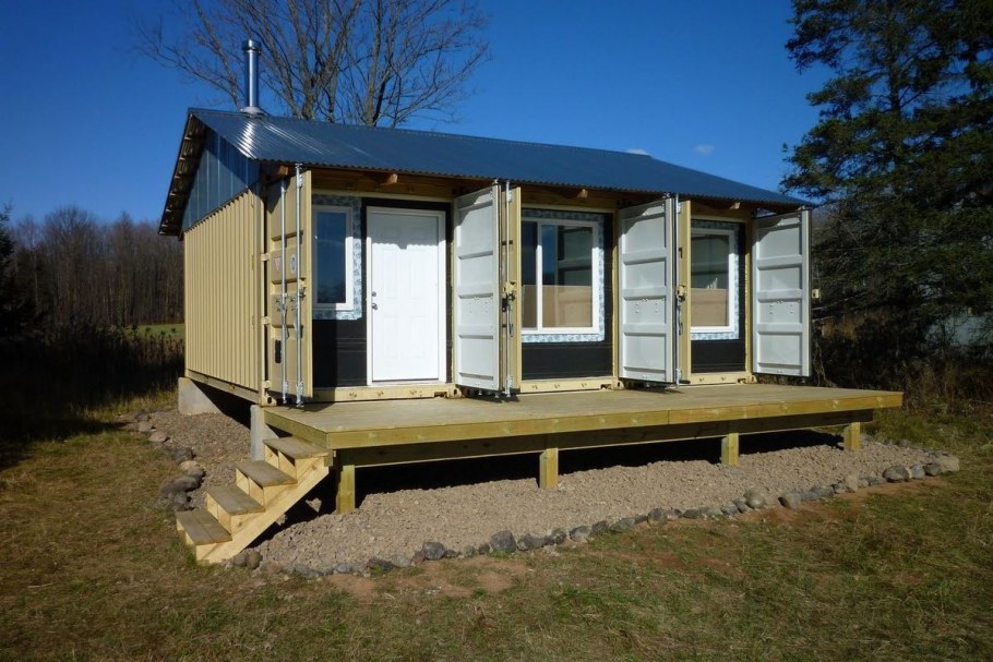 Дачный домик бюджетный вариант