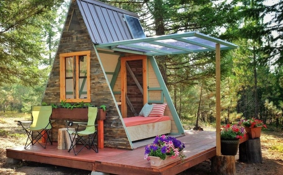 Домик времянка для дачи