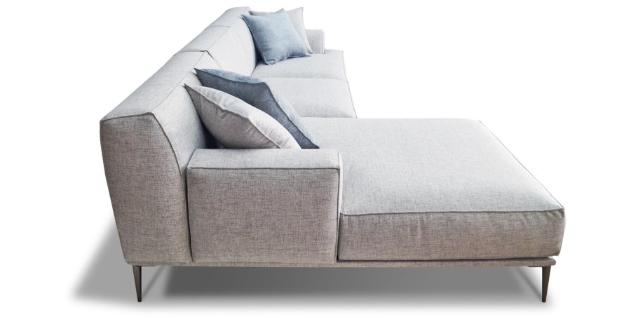 Угловой диван кровать на высоких ножках