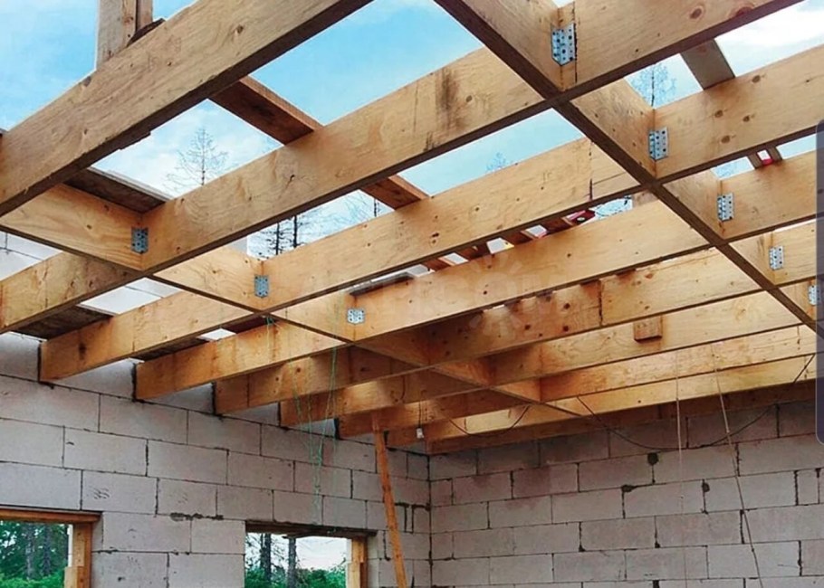 Чердачные балки перекрытия 50х150