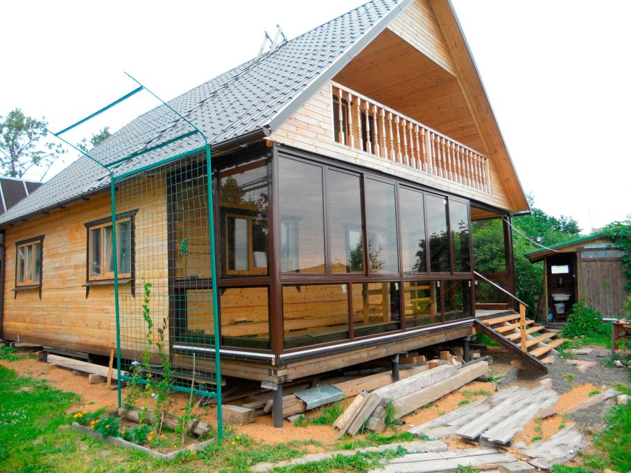 Детинец пристройка веранды