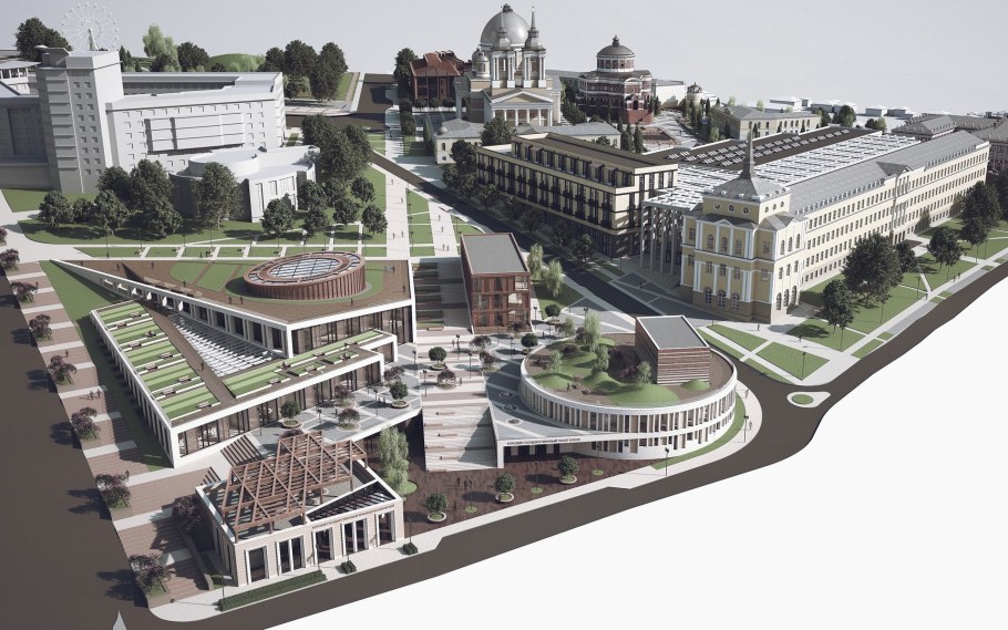 Архитектурный проект школы МАРХИ