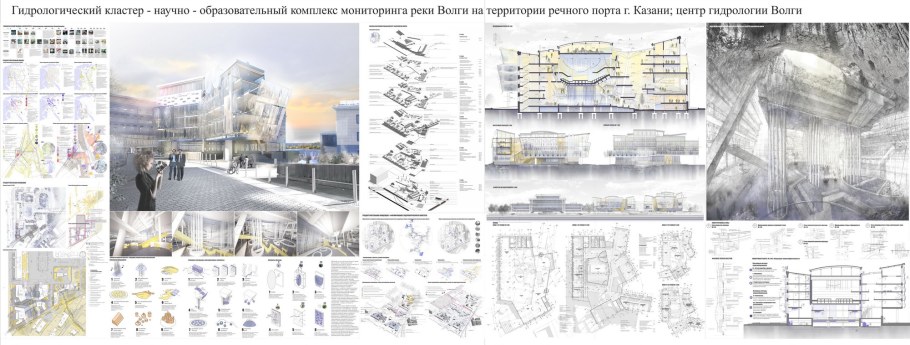 Выставочный павильон архикад