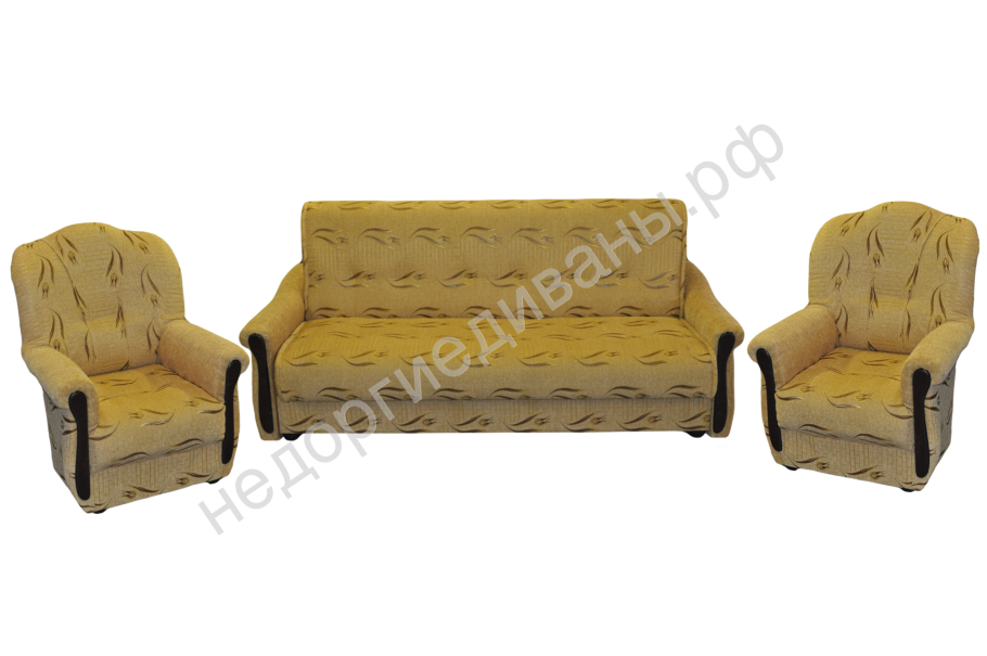 Набор мягкой мебели уют (2 дивана и 2 кресла)