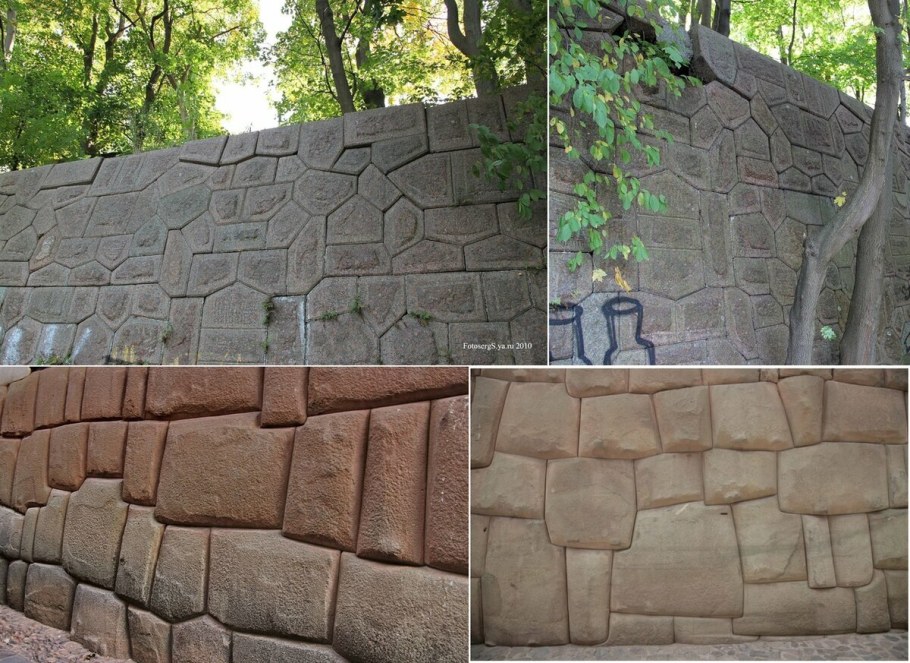 Полигональная кладка Петергоф