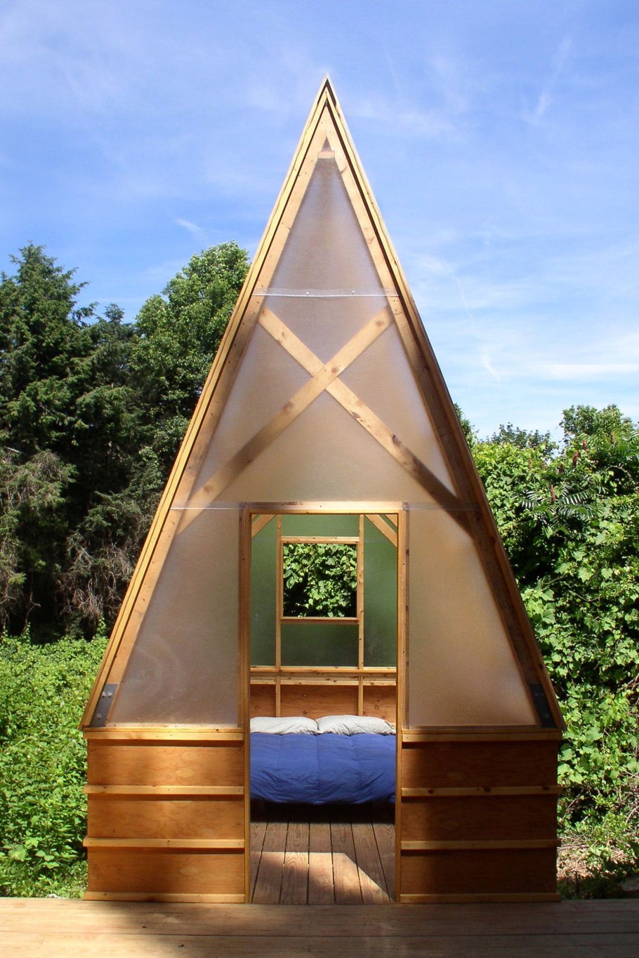 Дом a-frame (дом шалаш)