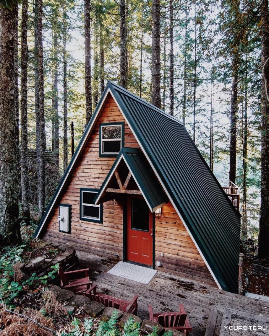 Дом шалаш стропильная система