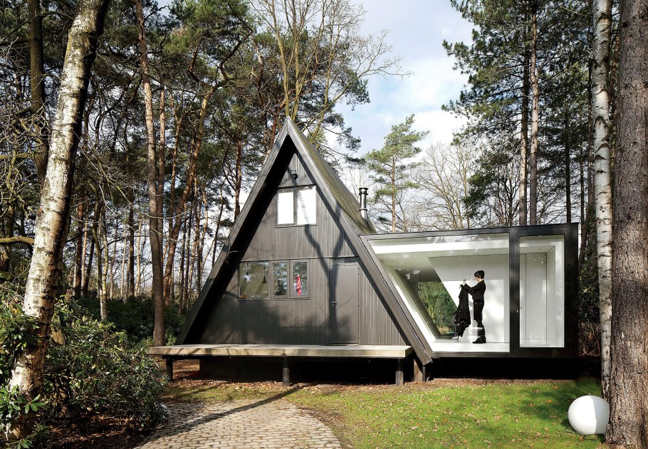 Дом шалаш бунгало а-frame