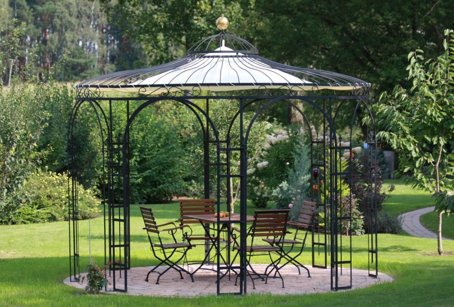 Беседка из металла