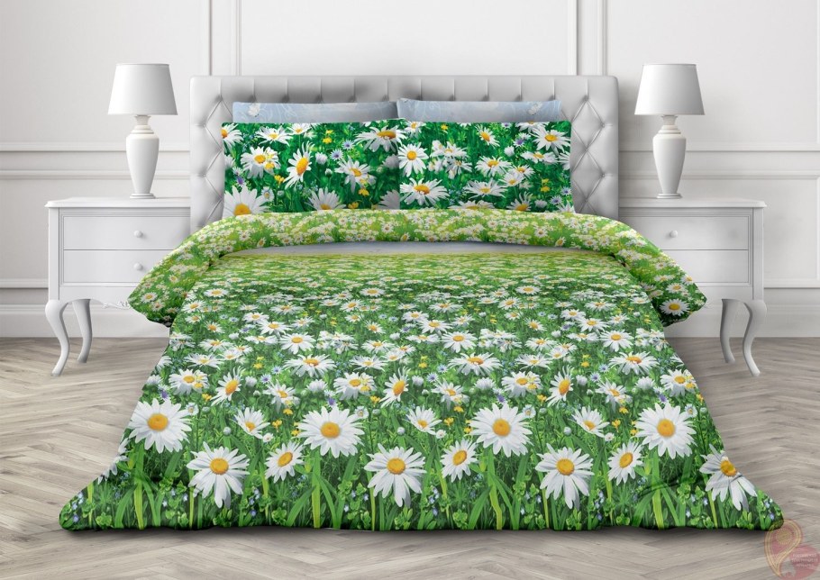 Комплект постельного белья евро 2 СП. Poplin - Hobby Home collection