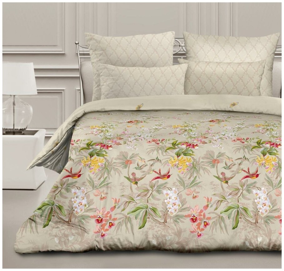 КПБ 1.5 био комфорт "любимый дом" (70х70) рис. 15441-1 Парижский Роман