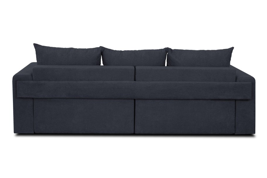 Диван изумрудного цвета на ножках