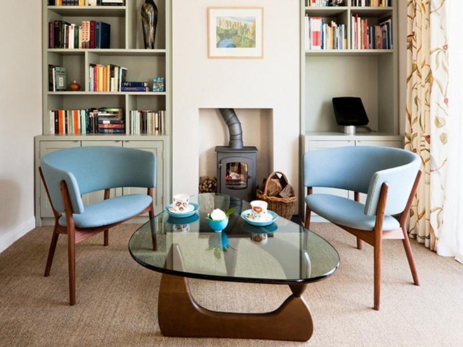 Современный интерьер в стиле 70-х