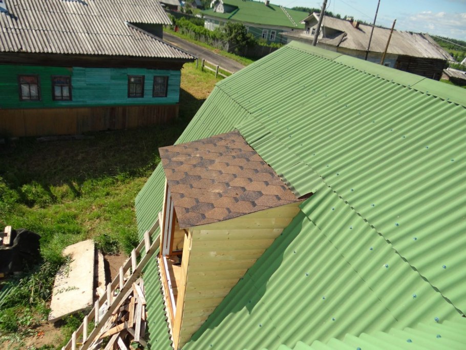 Переделка кровли